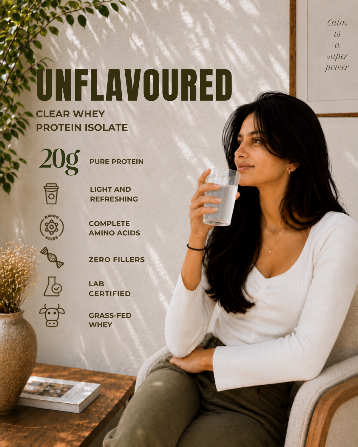 Unflavoured Clear Whey Protein