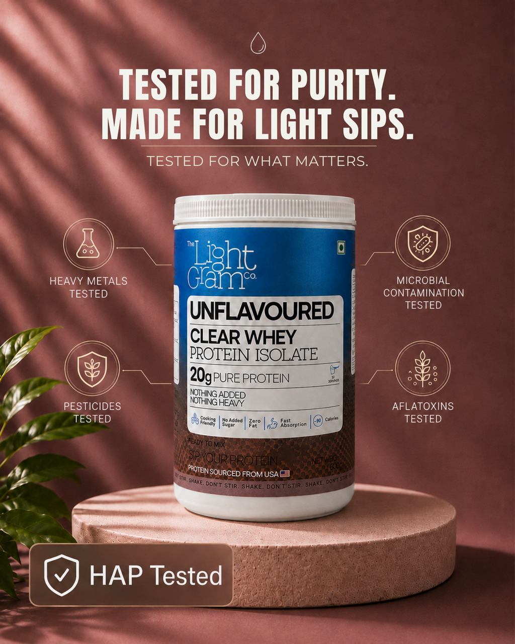 Unflavoured Clear Whey Protein